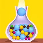 Fill Bottle: Ball Fit Puzzle icon