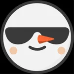 Snow Man Face Animate Sticker icon