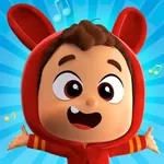 Lea and Pop baby songs cartoon icon