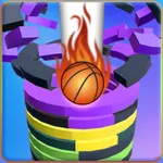 Helix stack Ball jump 3d icon