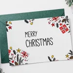 Christmas Greeting cards frame icon