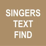 Singers Text Find icon