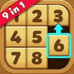 Number Puzzles - Wood Blocks icon