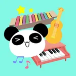 Piano Kids Games: Panda Corner icon