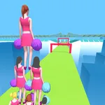 Cheerleaders 3D icon