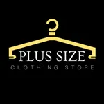 Women plus size clothing shop icon