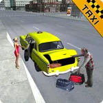 Taxi game 2021 Simulator game icon