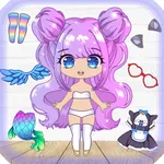 Chibi Doll Maker Dress Up Game icon