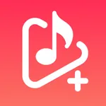 Add Music To Video . icon