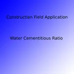 Water Cementitious Ratio icon