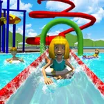 Summer Sports Water Park Slide icon