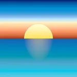 Sunrise and Sunset time icon