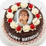 Photo on Cake - Birthday Video icon