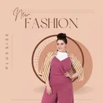 Plus size clothes fashion shop icon