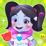 Vampire candy party icon