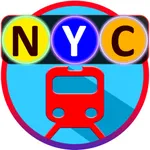 NYC subway Map MTA subway time icon