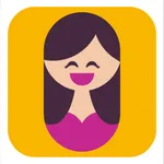 Divorced Girl Smiling icon