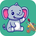 Animal Coloring Book Games App icon