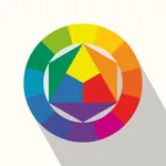 Color scheme design icon