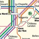 Paris Metro Map + Bus & RER icon