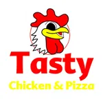 Tasty chicken & pizza icon