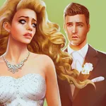 Failed weddings: Romance book icon