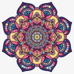 Mandalas Coloring Book Relax icon