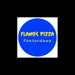 Flames Pizza. icon