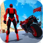 Superhero Bike Jumping Stunts icon