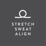 Stretch. Sweat. Align. icon