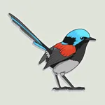 Exotic Bird Stickers icon