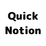 Quick Notion - Notionへの投稿専用アプリ icon