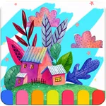 Coloring Finger Painting Games icon