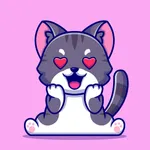 Naughty Cat Emojis icon