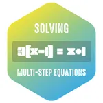 Solving Multi Step Equations icon