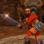 Red Warrior: Dungeon Castle 3D icon