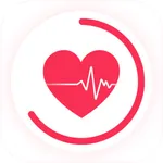 Health Track:heartbeat monitor icon