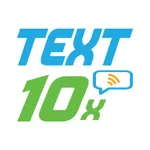 Text 10X icon