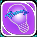 Memory game - matching cards. icon