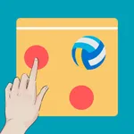 Simple Volleyball Tactic Board icon