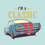 American Vintage Car Stickers icon