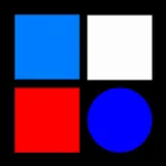 Red, White And Blue Blocks icon