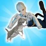 Cat and Woman icon