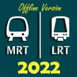 Singapore MRT LRT Map 2022 icon