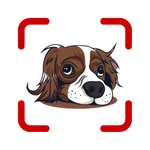 Dog Scanner: Scan by camera icon