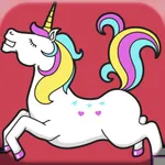 Rainbow Unicorn Game For Kids icon