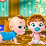 Twin Baby NewBorn Mother Games icon