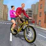 BMX Taxi Driving 3D Simulator icon