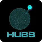 Hubs: Chatrooms on the map icon