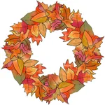 Glitter Fall Leaves Stickers icon